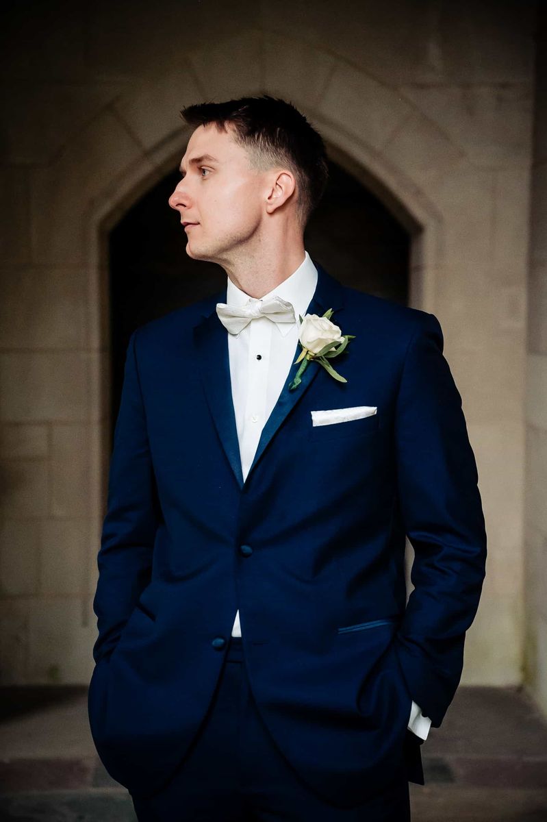 Portrait of the groom